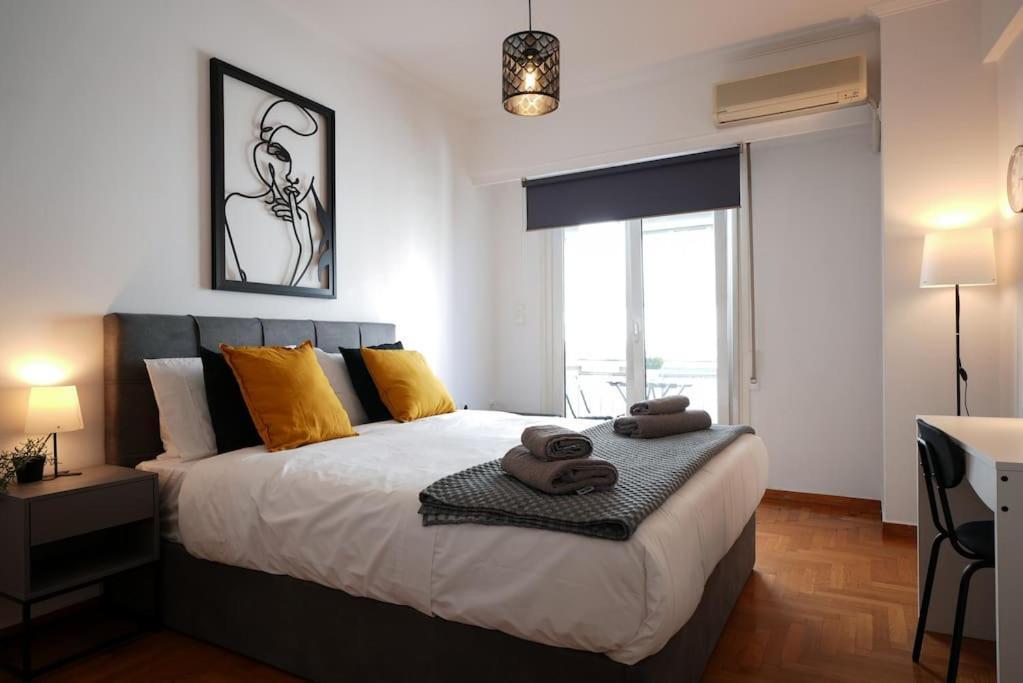 Syntagma Square, 70Sqm Pentelis Sunny Apartment Aten Exteriör bild